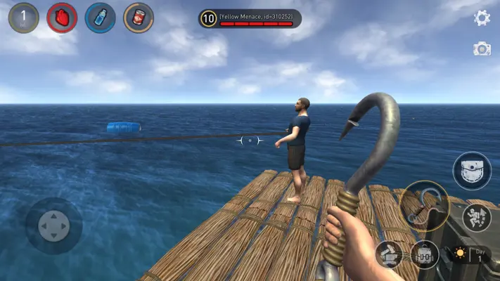 Raft Survival Multiplayer android App screenshot 0